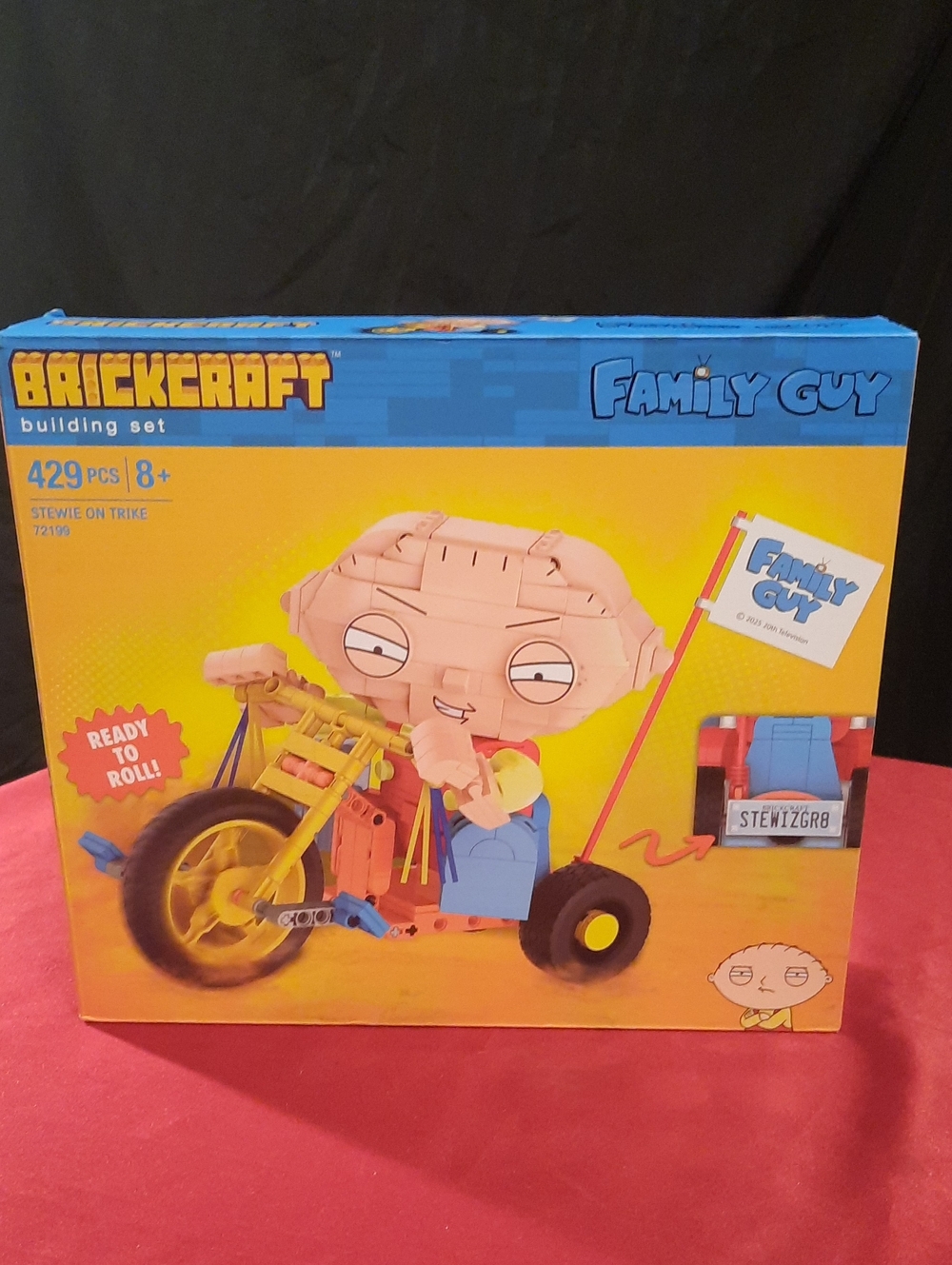BrickCraft Family Guy Stewie on Trike Building 429 Pc Set NIB